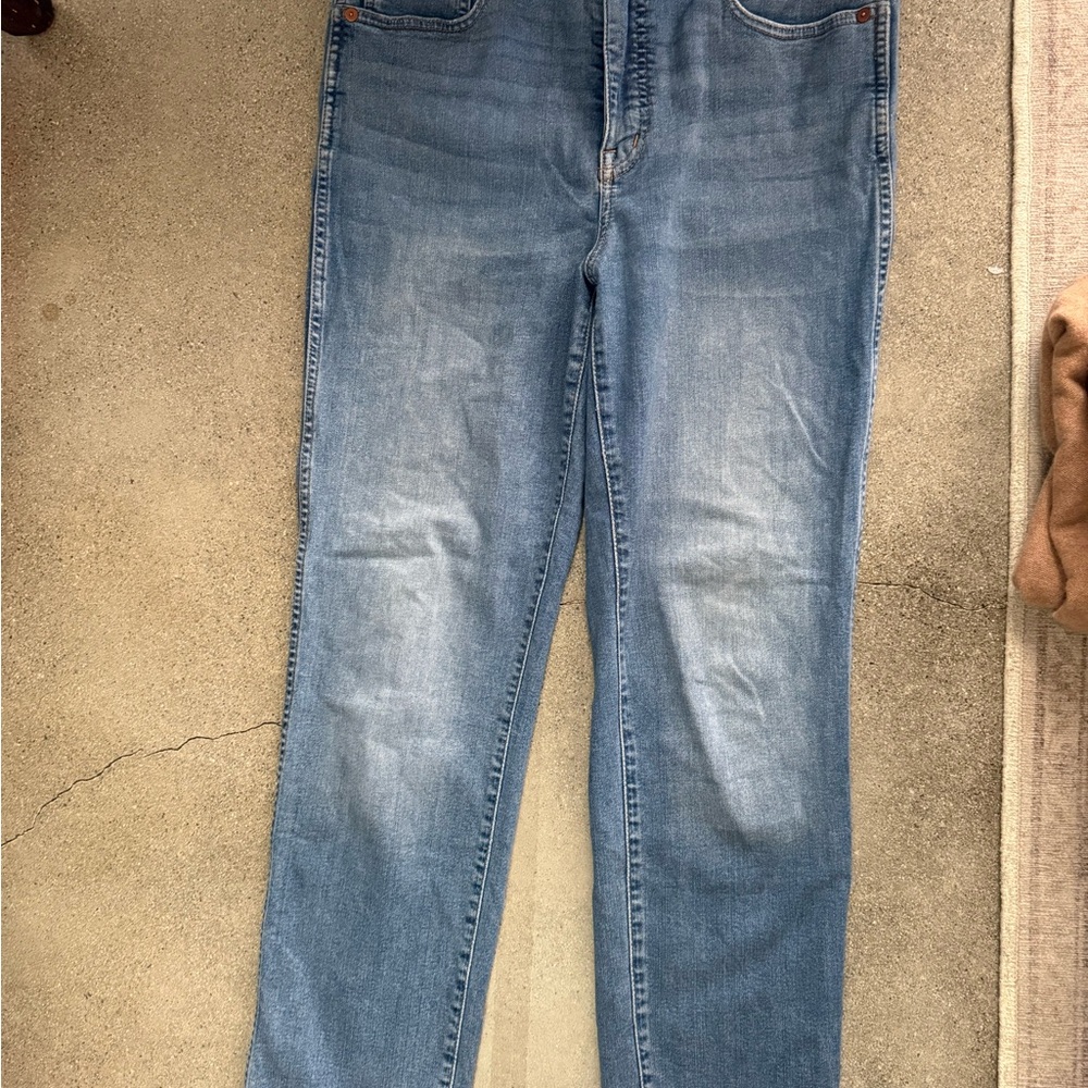 Madewell Blue Jeans Stove Pipe
